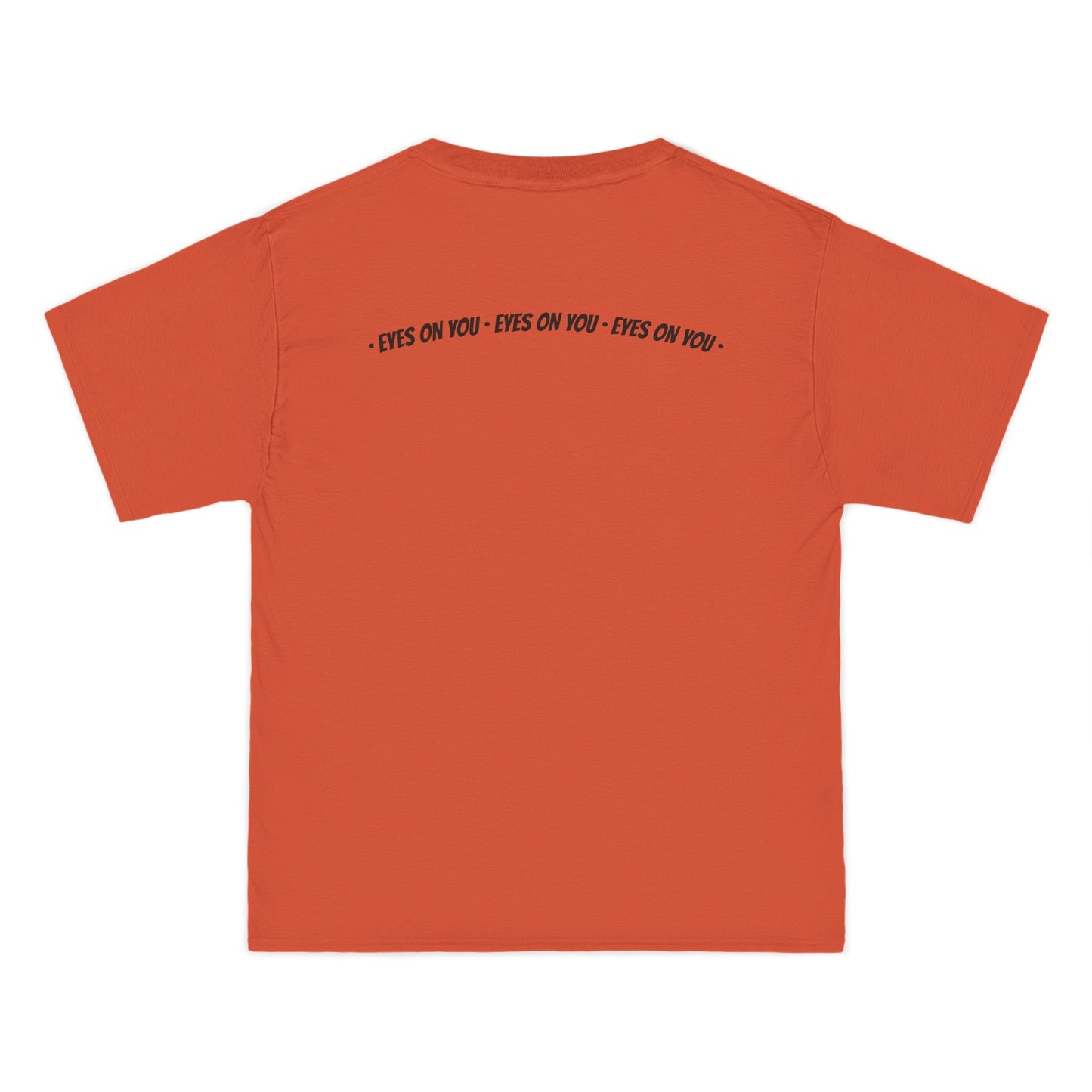 'EYES ON YOU' - Short-Sleeve Tee (Oversized) (Black Font)