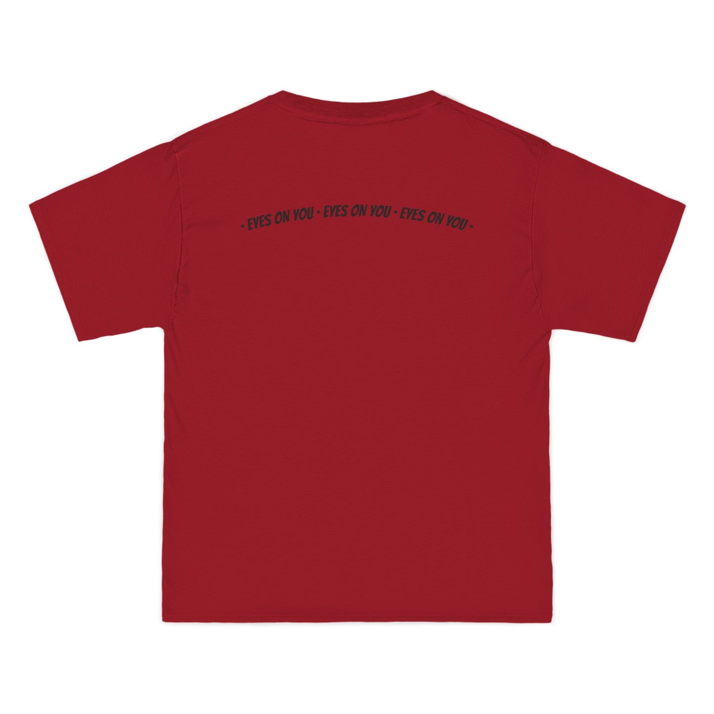 'EYES ON YOU' - Short-Sleeve Tee (Oversized) (Black Font)