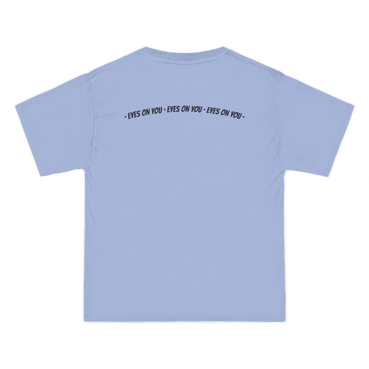 'EYES ON YOU' - Short-Sleeve Tee (Oversized) (Black Font)
