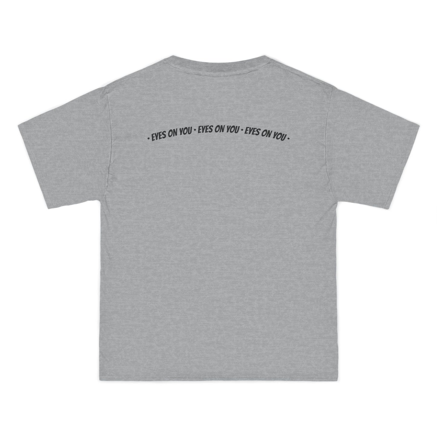'EYES ON YOU' - Short-Sleeve Tee (Oversized) (Black Font)