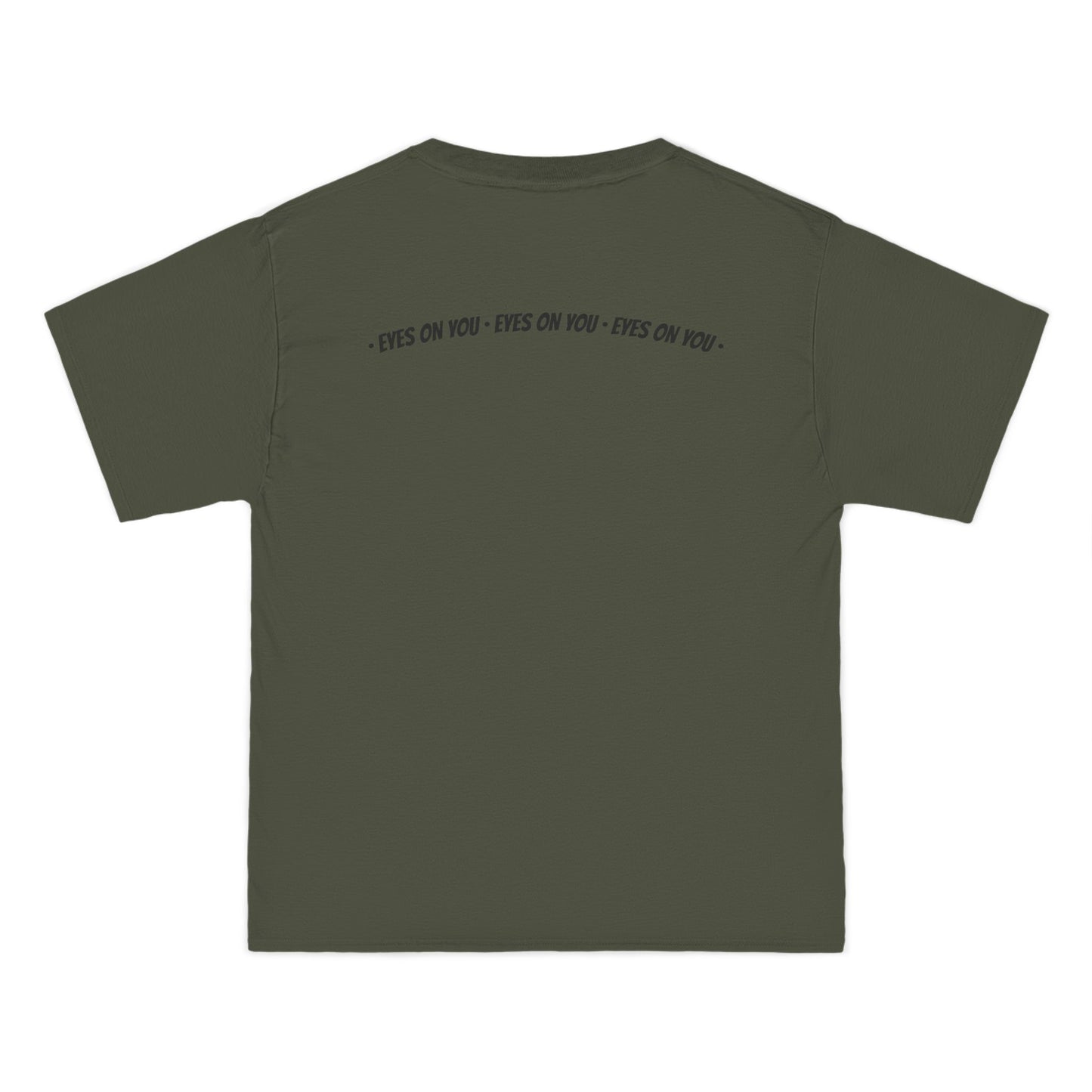 'EYES ON YOU' - Short-Sleeve Tee (Oversized) (Black Font)